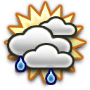 Wat regen mogelijk, Motregen, Grotendeels bewolkt